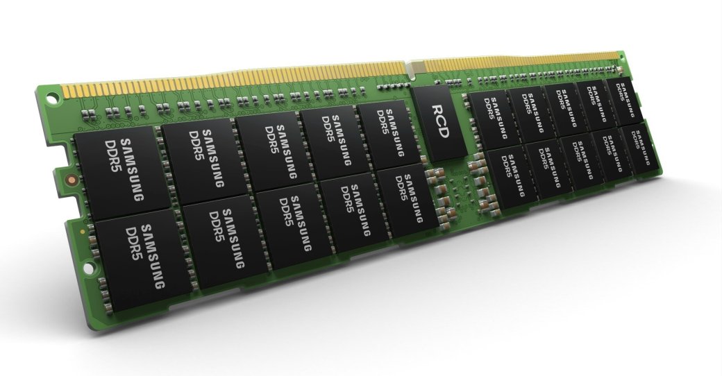 Samsung представила ОЗУ DDR5 на 512 ГБ с частотой 7,2 ГГц — фото 1