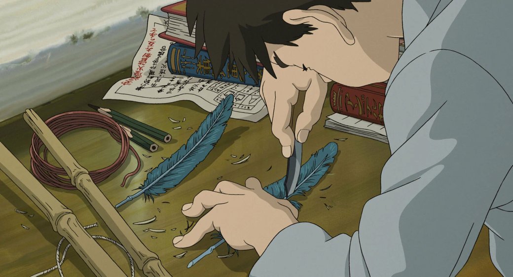 Кадр из «Мальчика и птицы» Хаяо Миядзаки

Источник: Studio Ghibli