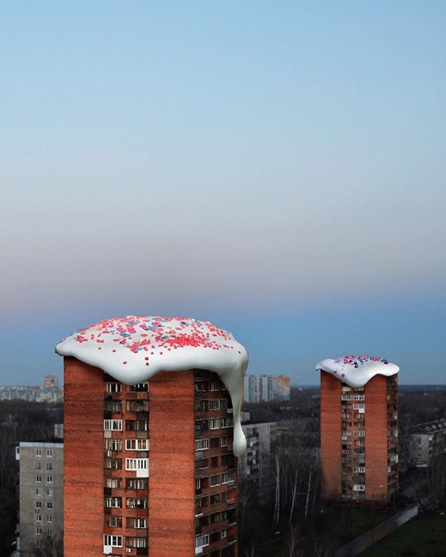 Панельные дома спальных микрорайонов стали героями необычных картин в Instagram — фото 13