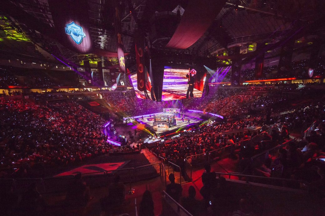 KeyArena во время The International 2016