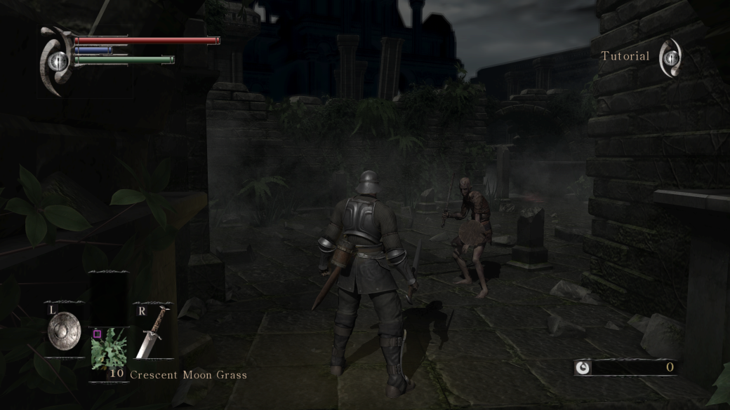 Скриншот из Demonʼs Souls, запущенной на эмуляторе в 4К