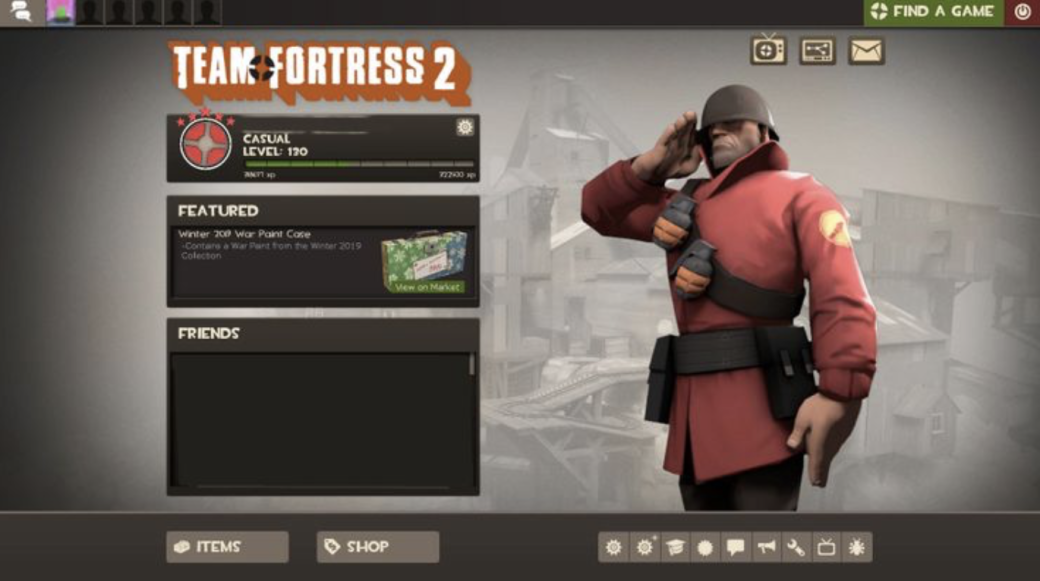 Есть ли 7 дневный бан на вещи из team fortress 2