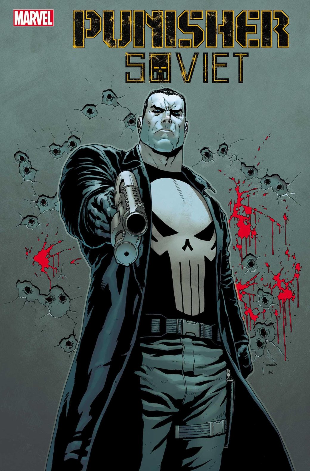 Обложка Punisher Soviet #1 от Дженсена Берроуза