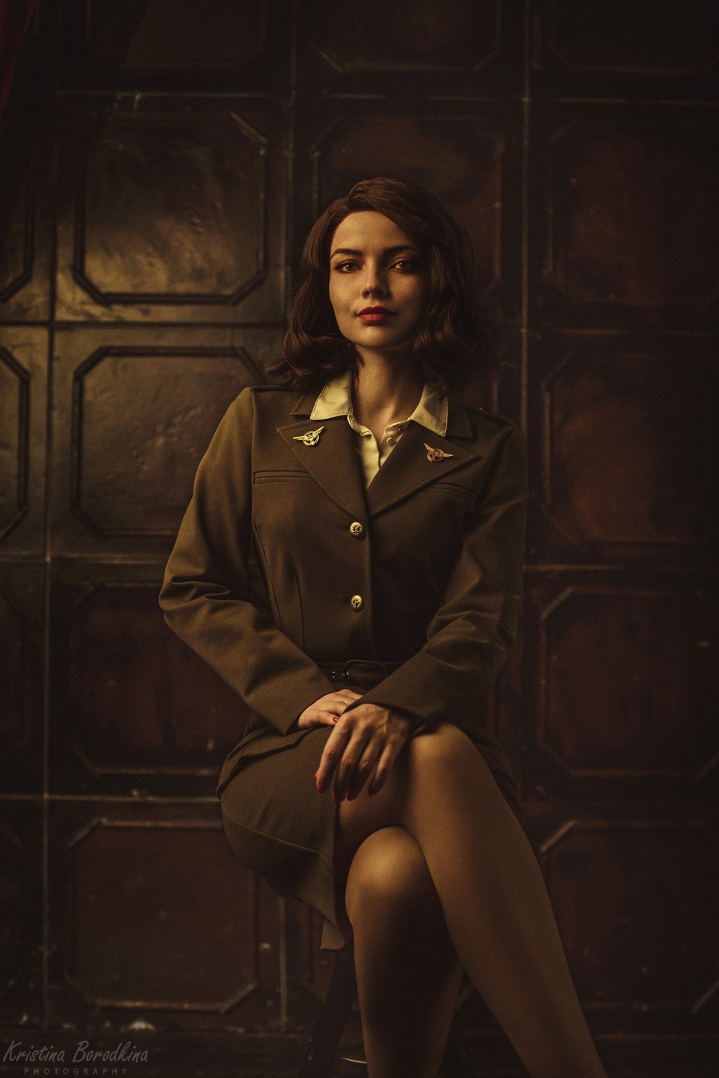 Российская косплей-модель показала грустную историю любви Пегги Картер и Капитана Америка — изображение 12