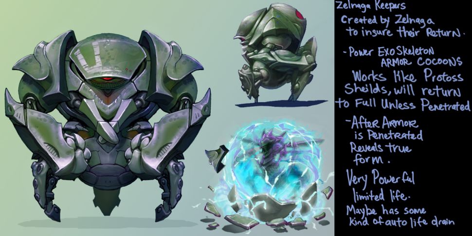 Blizzard показала концепт-арты StarCraft 2 в честь десятилетия игры — фото 1