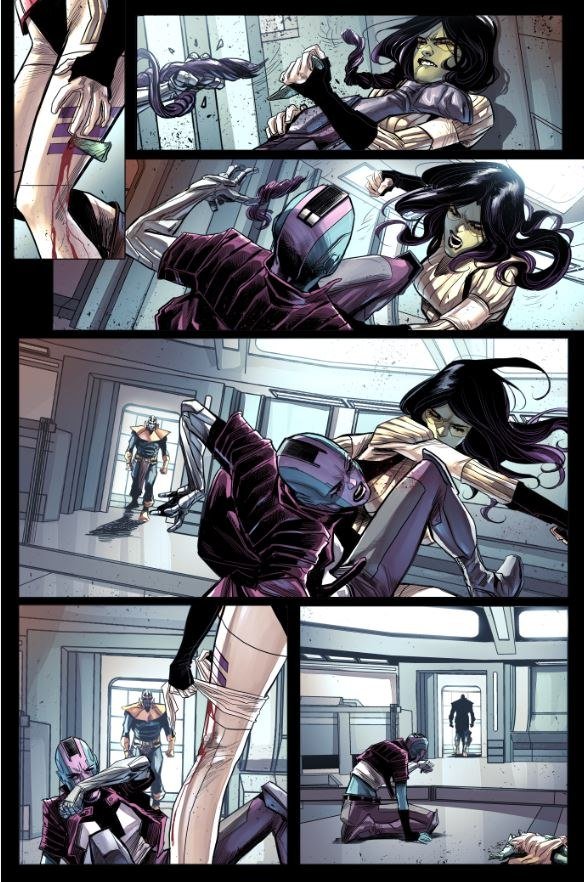 У Marvel вышло три новые серии: Звездный Лорд, Гамора, Капитан Марвел — фото 4