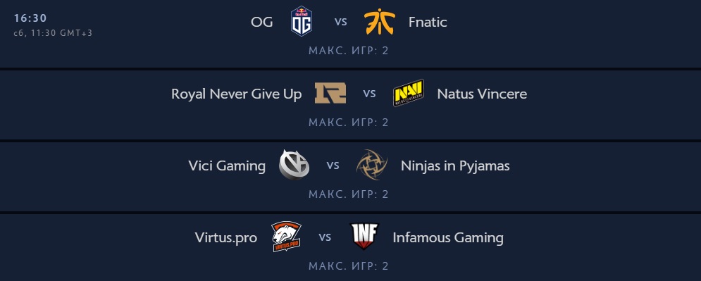 Расписание матчей The International 2019 по Dota 2 на 17 августа — фото 4