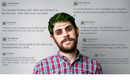 Twitter-аккаунт No Manʼs Sky мертв уже месяц. Где Шон Мюррэй? — изображение 3