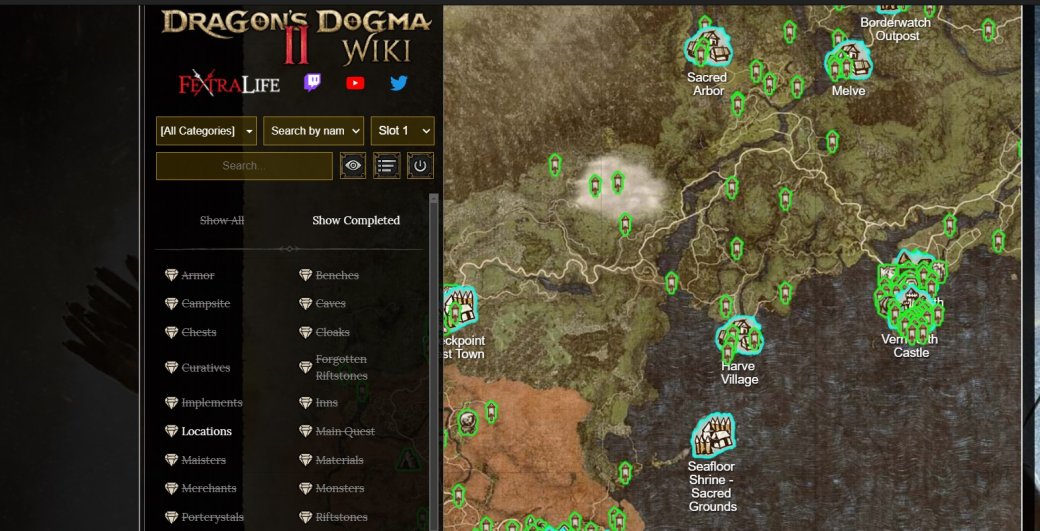 Для Dragons Dogma 2 создали интерактивные карты — изображение 2