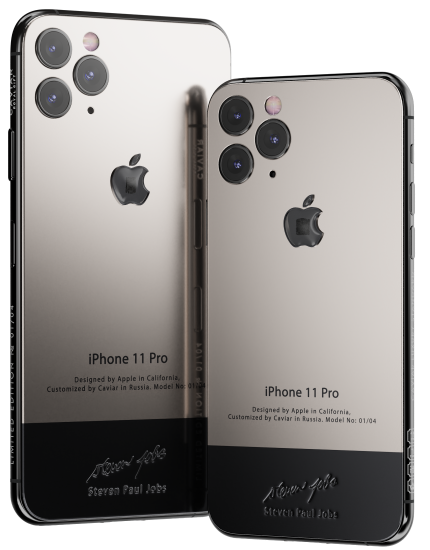 Галерея В России вышел iPhone 11 Pro с фрагментом водолазки Стива Джобса и дизайном iPhone 2007 года - 3 фото