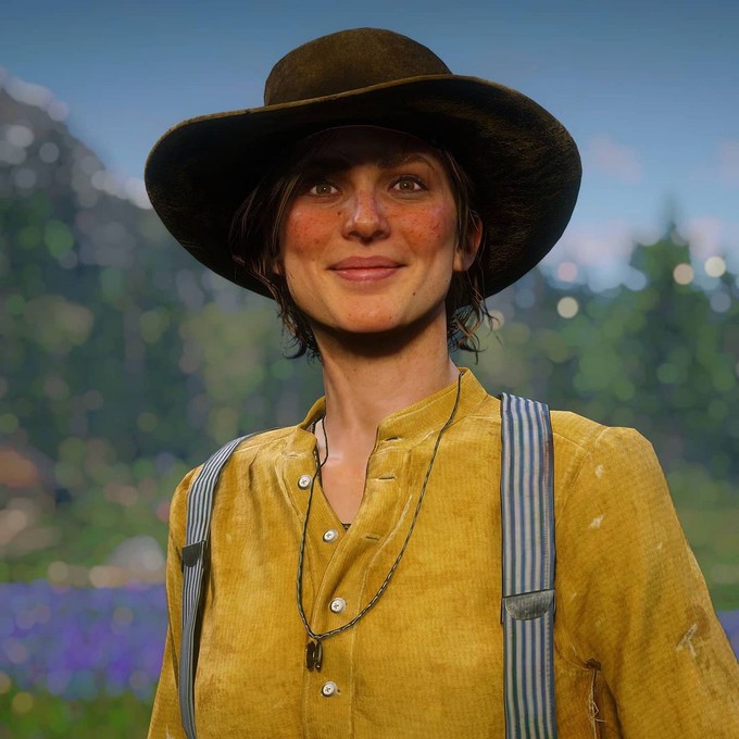 Галерея дня: персонажи Red Dead Redemption 2 улыбаются благодаря нейросетям и приложению FaceApp — фото 7