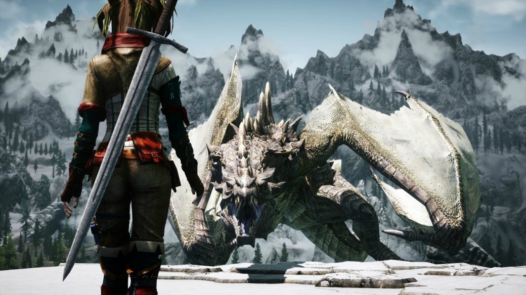 Гифка дня: бесконечно длинный меч в ​The Elder Scrolls 5: Skyrim — фото 1