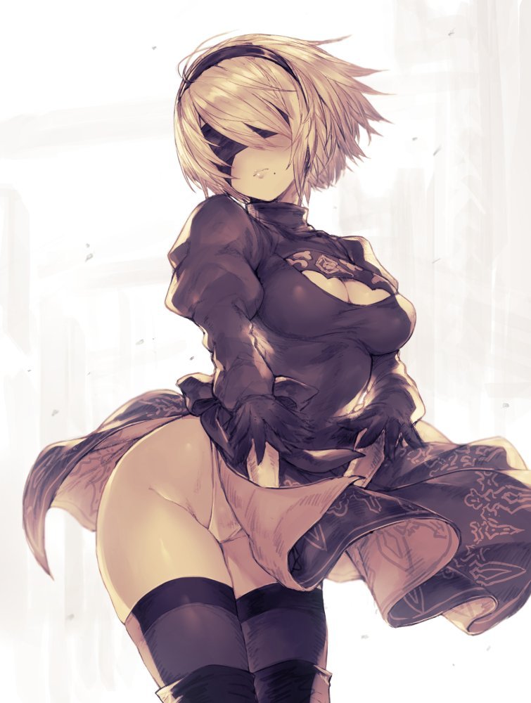 Слишком сексуальна: Интернет сходит с ума от героини Nier: Automata — изображение 6