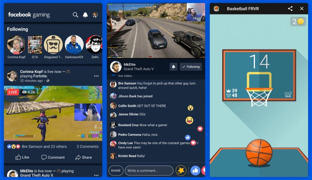 Представлена Facebook Gaming — игровая стриминг-платформа и конкурент Mixer, Twitch и YouTube — фото 1