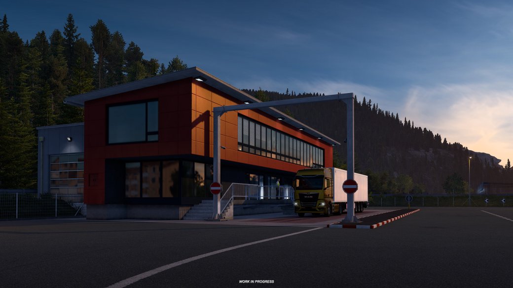 Галерея Создатели Euro Truck Simulator 2 показали улучшенную версию Швейцарии - 15 фото