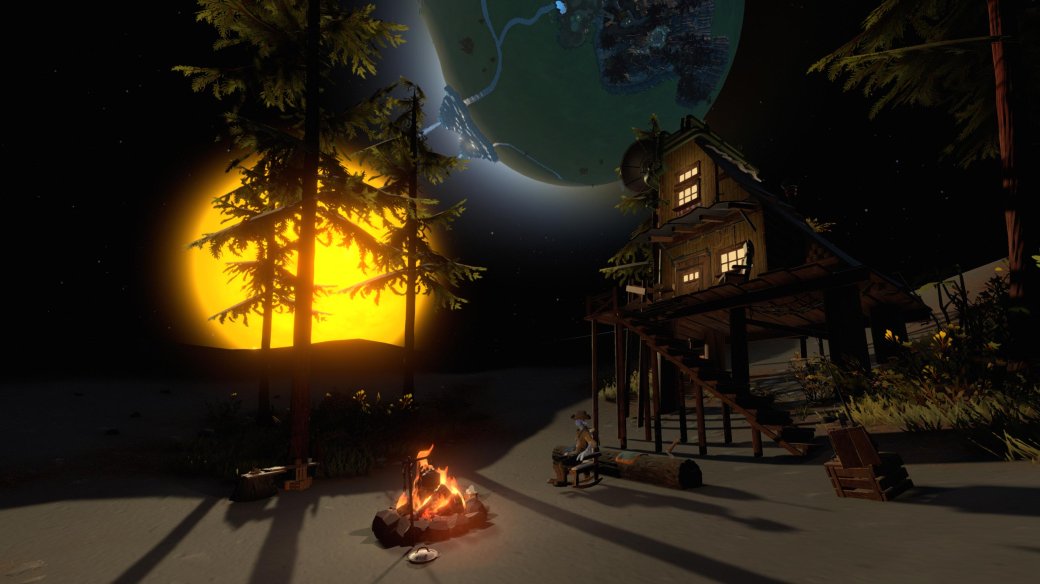 Геймплей Outer Wilds — приключения в небольшой ламповой солнечной системе — фото 1