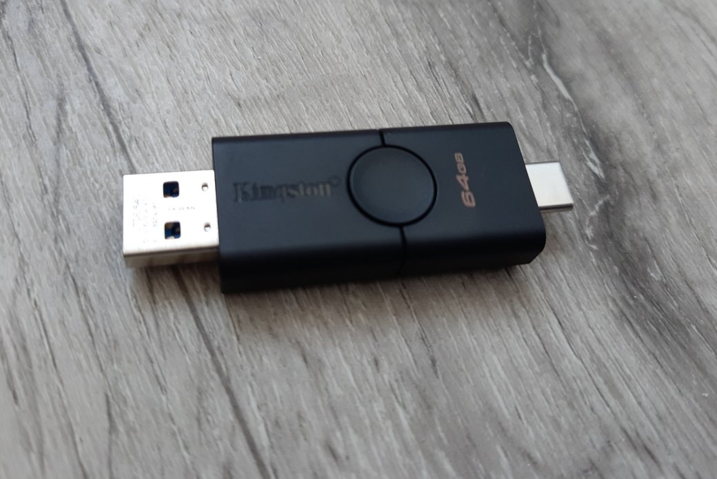 Обзор Kingston DataTraveler Duo. Универсальная флешка для компьютеров и смартфонов — фото 2