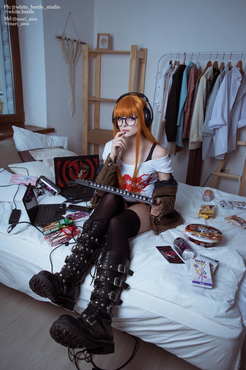 Модель снялась в образе милой Сакуры из Persona 5 — изображение 2