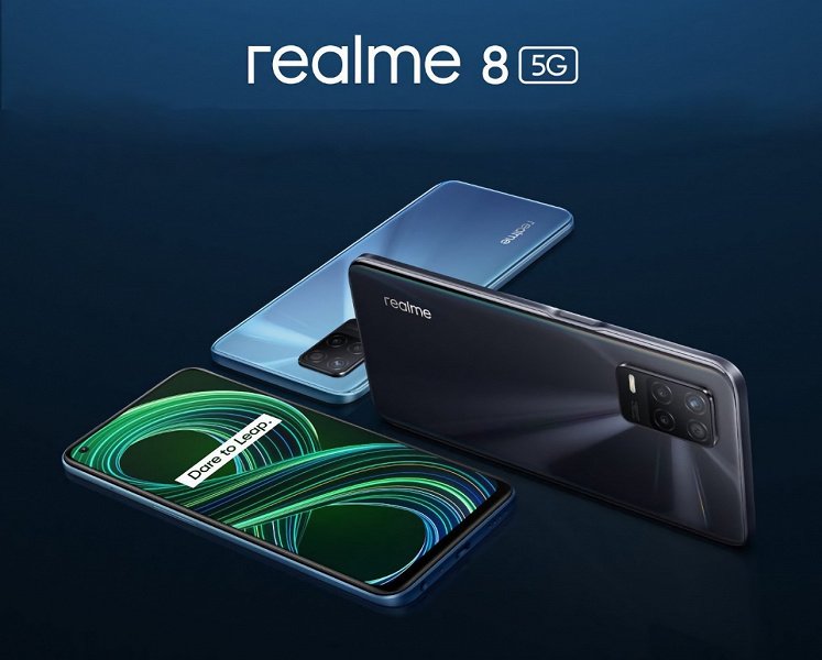 В России представили смартфон Realme 8 5G. У него есть отличия от обычного Realme 8 — фото 1