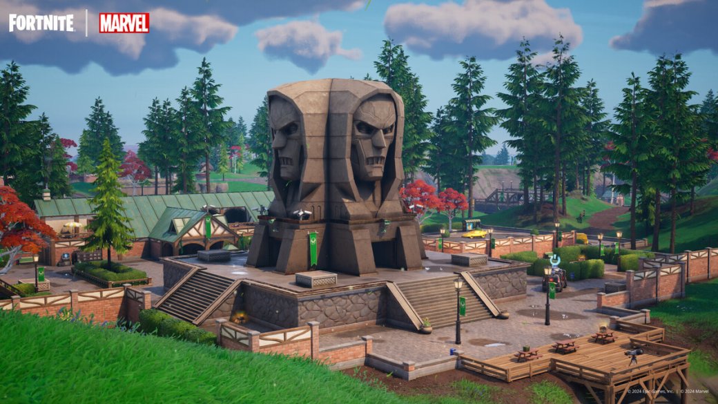 Галерея В Fortnite стартовал сезон «Властитель Дум» с новыми точками интереса и скинами - 5 фото