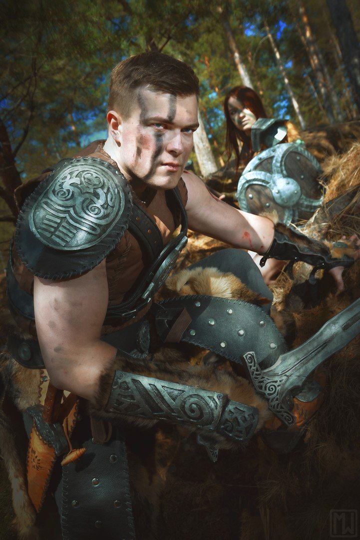 Косплей дня: Довакин и Эйла Охотница из The Elder Scrolls V: Skyrim — фото 3