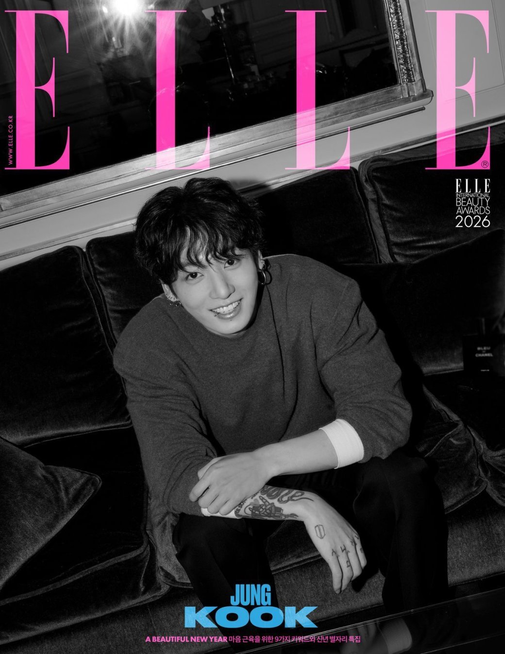 Чонгук из BTS украсил девять обложек Elle Korea и подготовил к весеннему возвращению — изображение 3