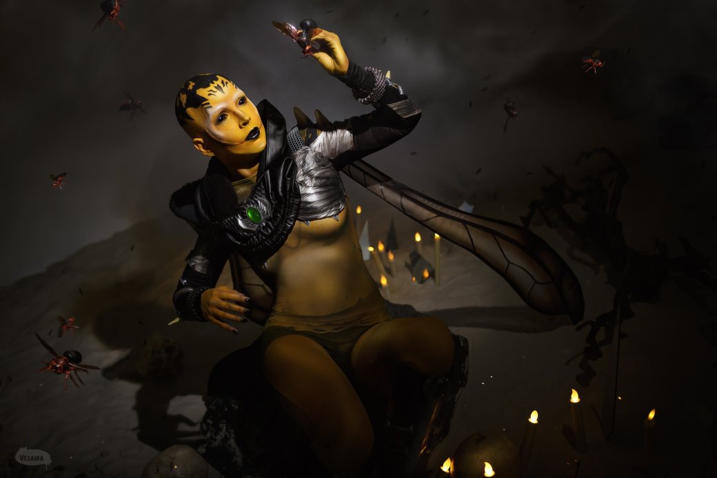 Модель перевоплотилась в опасную ДиʼВору из Mortal Kombat 11 — изображение 2