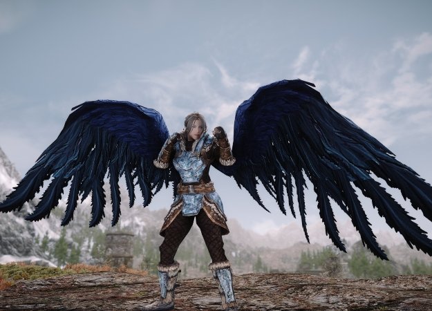 Модификация для Skyrim превратит вашего персонажа в ангела — фото 1