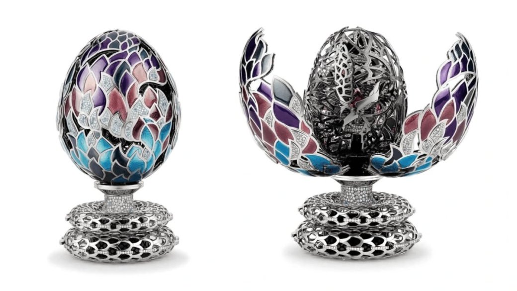 Галерея Faberge показала драконье яйцо в стиле «Игры престолов» за 2,2 млн долларов - 3 фото
