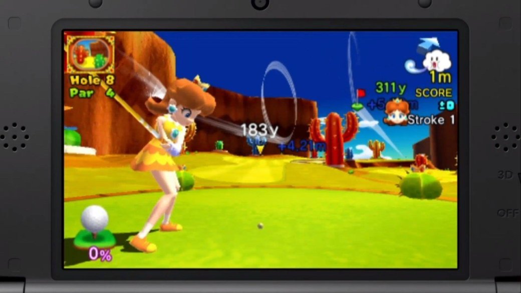 Галерея Рецензия на Mario Golf: World Tour - 3 фото