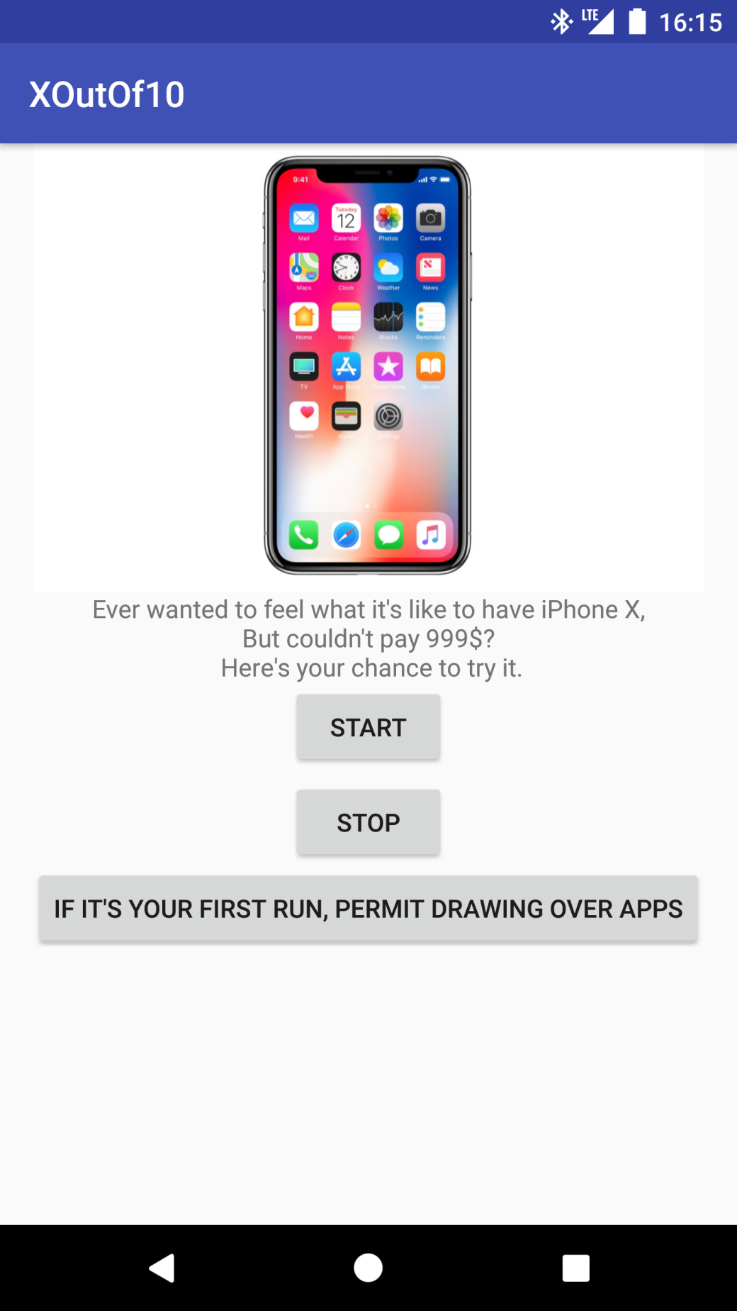 Галерея X из 10: в Google Play издеваются над iPhone X - 4 фото