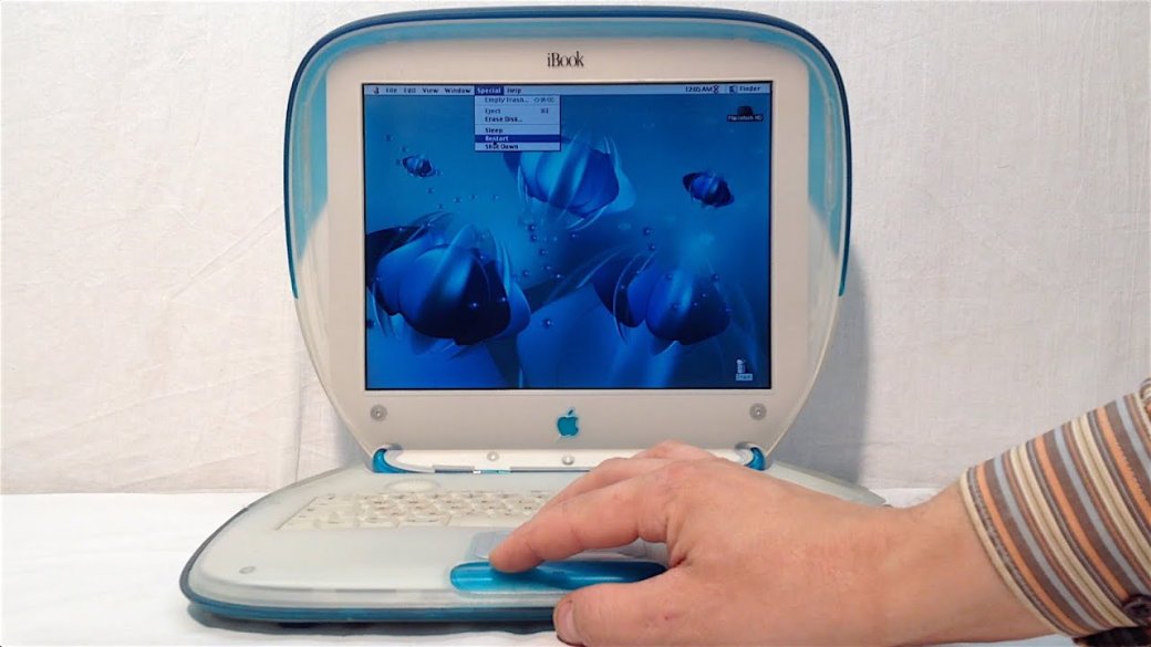 В этот день 21 год назад вышел iBook — первый популярный ноутбук Apple и предшественник MacBook — фото 1