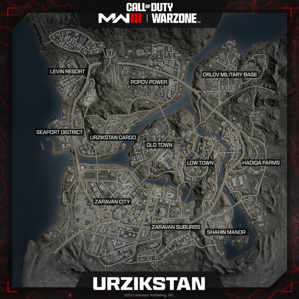 Activision показала новую карту для Call of Duty Warzone и Modern Warfare 3 — фото 1