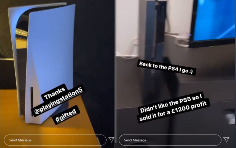 В сети критикуют британского актера. Ему подарили PS5, а он ее продал по завышенной цене — фото 1