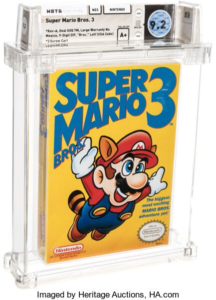 Копия Super Mario Bros 3 стала самой дорогой игрой в мире. Ее купили за 12 млн рублей — фото 1