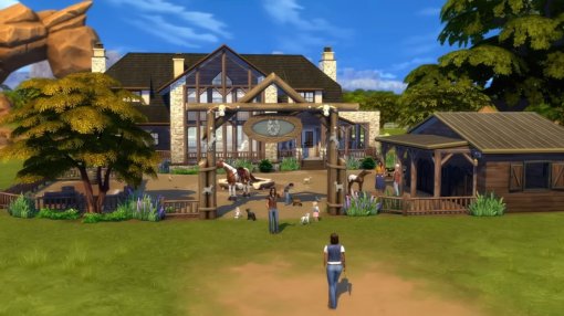 Авторы The Sims 4 показали дополнение «Конное ранчо»