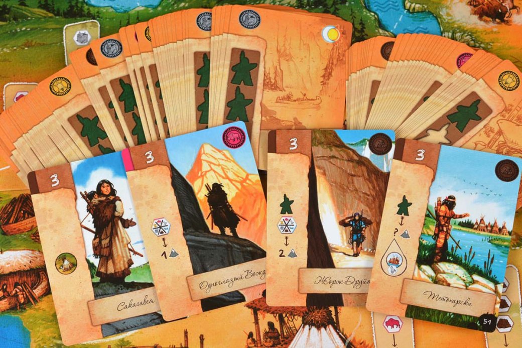 Через тернии к форту Клатсоп: обзор настольной игры «Льюис и Кларк: Экспедиция» — фото 4