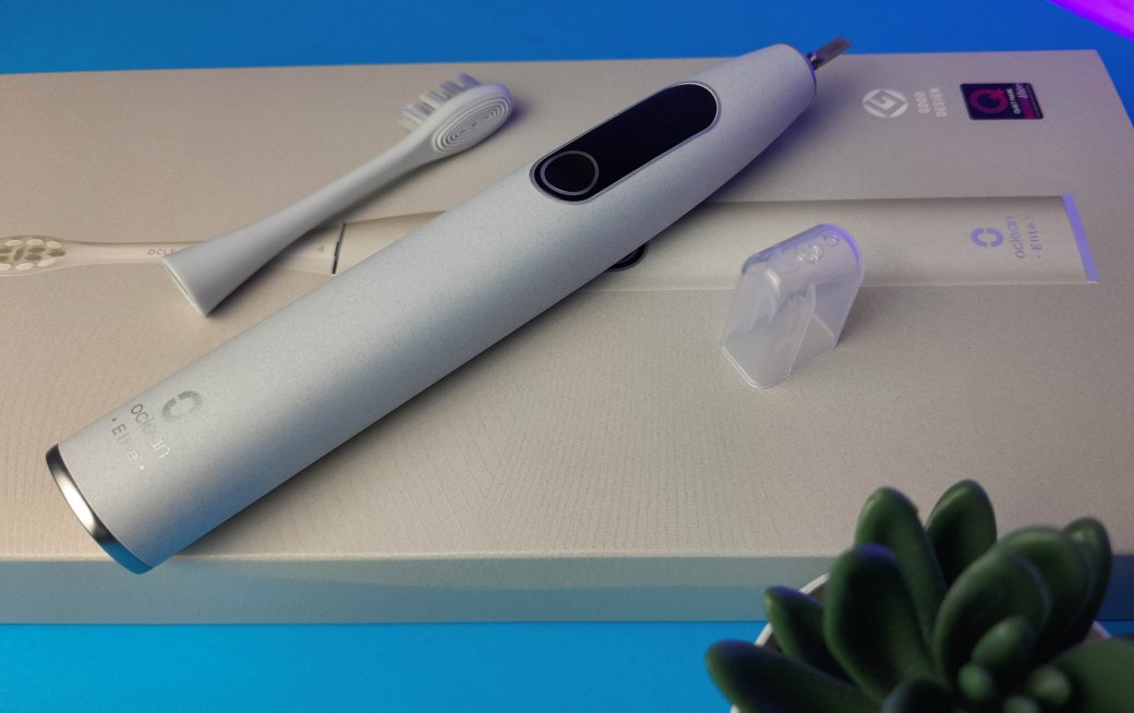 Обзор Oclean X Pro Elite: как работает электрическая щетка с сенсорным OLED-экраном — фото 6