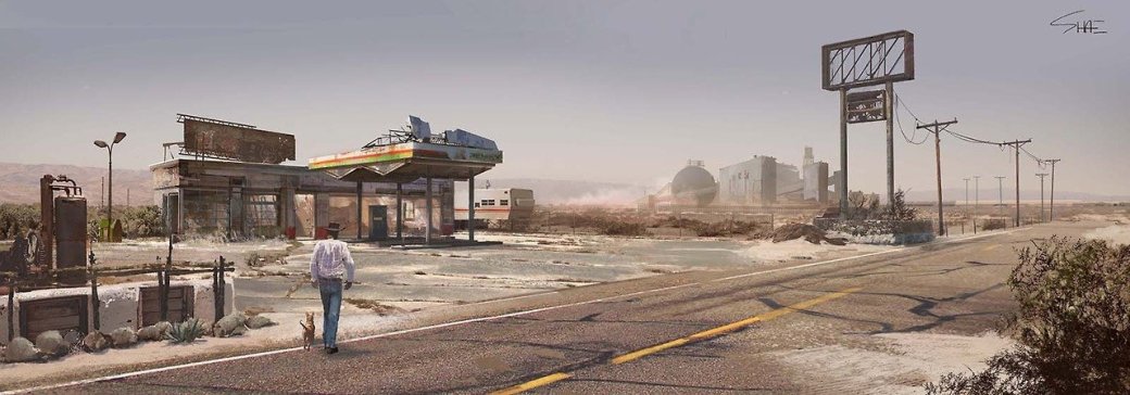 Галерея Росомаха-ковбой и пес из Fallout на потрясающем арте «Логана» - 9 фото