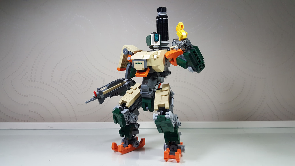 Любительская копия Бастиона из LEGO