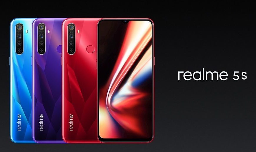 Бюджетный смартфон Realme 5s с батареей на 5000 мАч оценили в 9000 рублей — фото 1