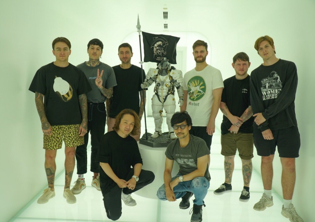 Bring Me The Horizon зазвучит в Death Stranding? Британская рок-группа в гостях у Хидео Кодзимы! — фото 1