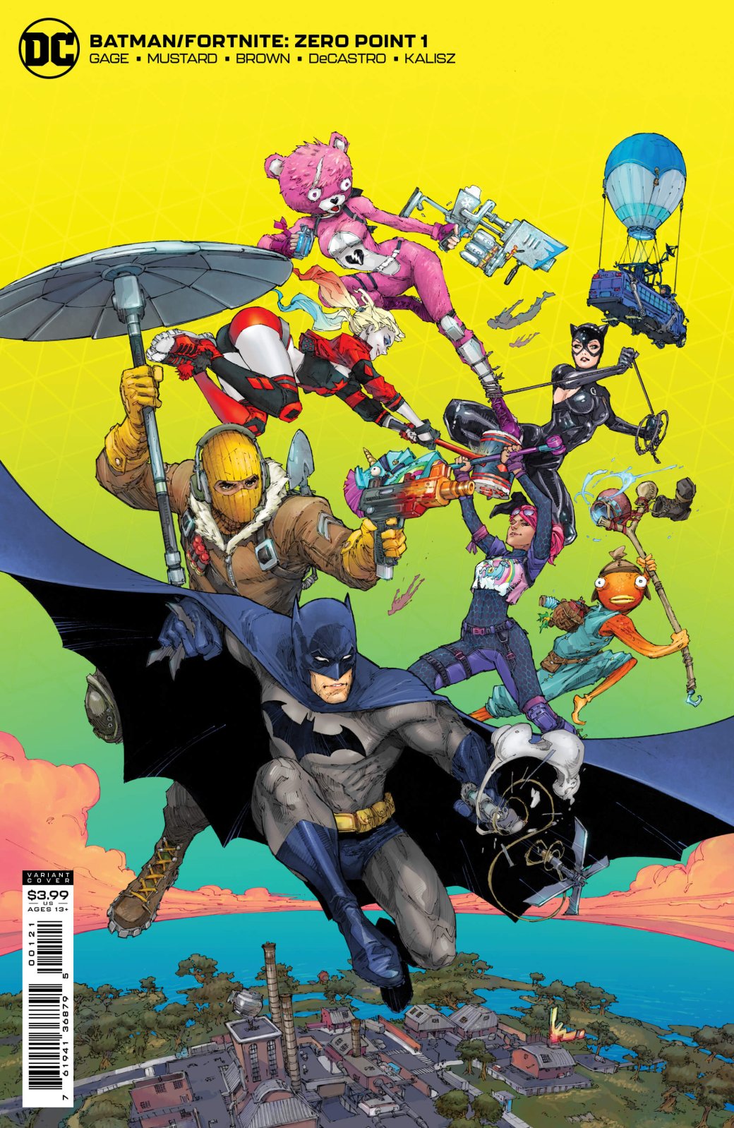 DC Comics выпустила комикс-кроссовер Бэтмена в мире Fortnite — изображение 2