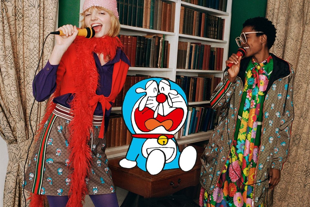 Бренд Gucci представил коллаборацию с Дораэмоном — изображение 2