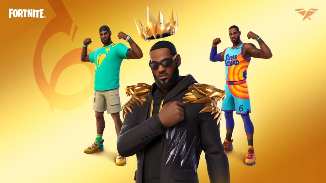 Галерея «Король прибыл»: баскетболист Леброн Джеймс появится в игре Fortnite - 4 фото