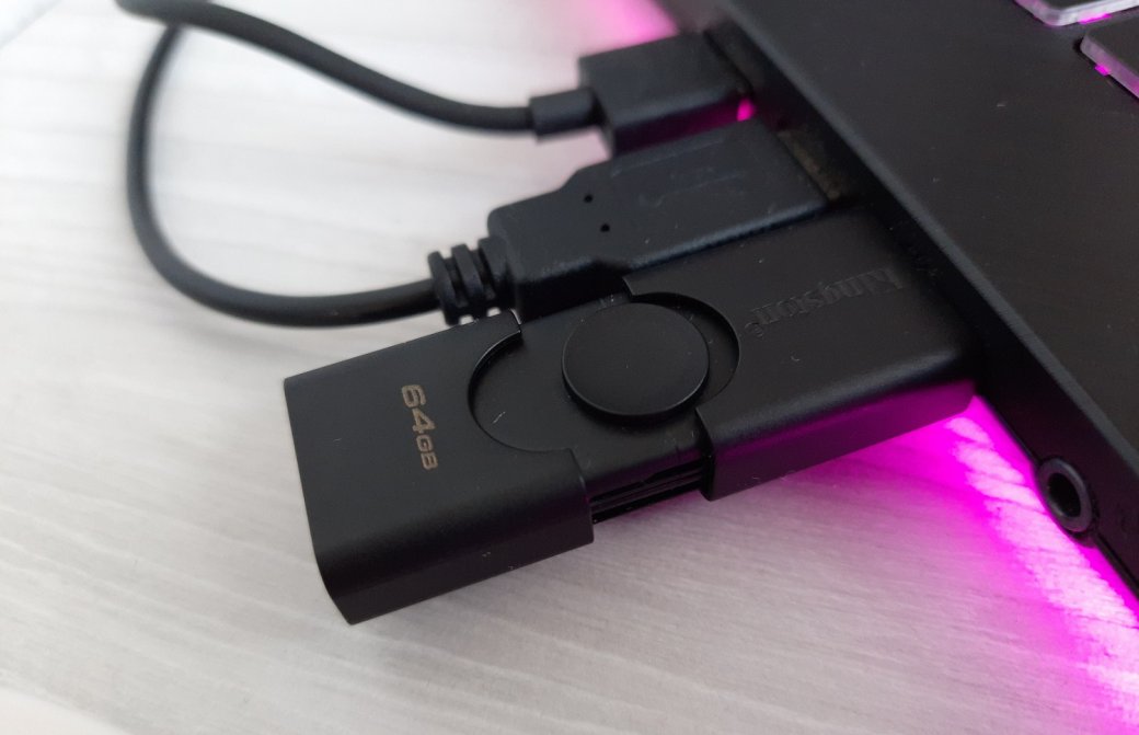 Обзор Kingston DataTraveler Duo. Универсальная флешка для компьютеров и смартфонов — фото 7