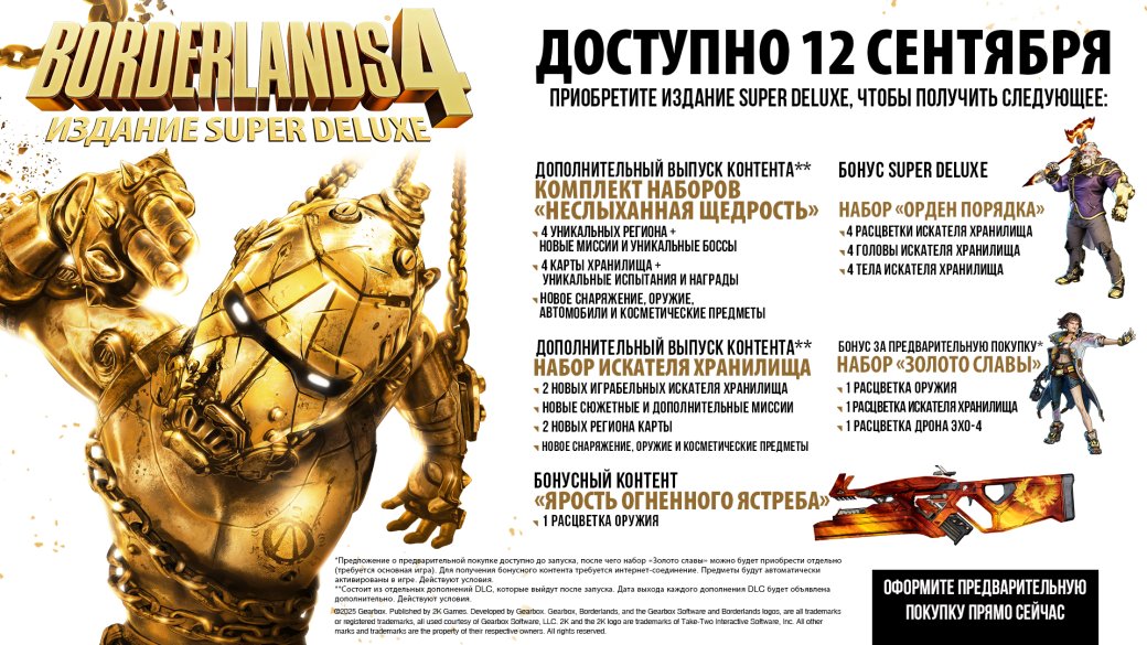 Выдыхаем: Borderlands 4 не будет стоить 80 долларов — изображение 2