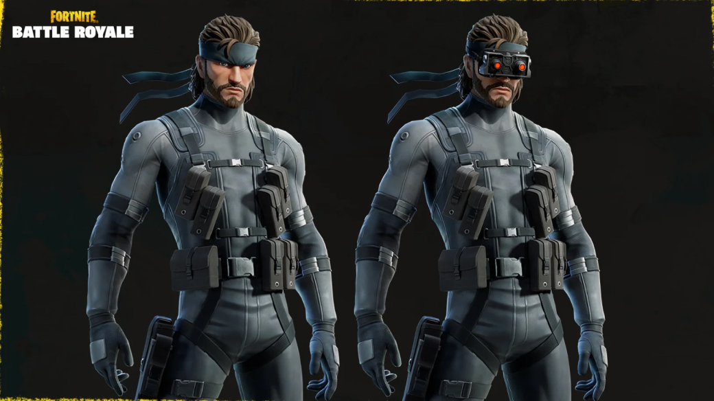 В Fortnite появился облик Солида Снейка из Metal Gear Solid — фото 1