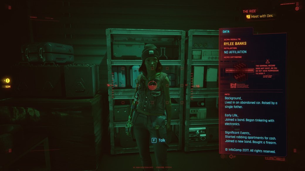 Галерея Для Cyberpunk 2077 появился мод, добавляющий историю персонажей в духе Watch Dogs - 3 фото
