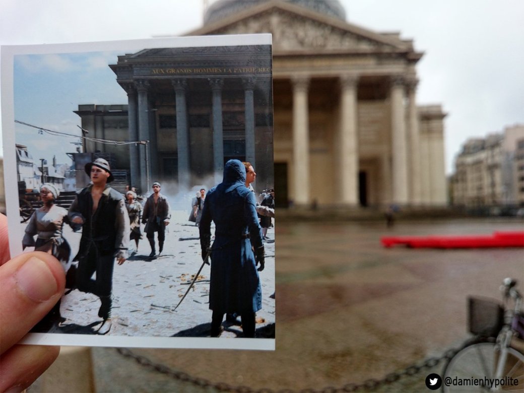 Галерея Париж из Assassin’s Creed Unity сравнили с современным городом - 14 фото